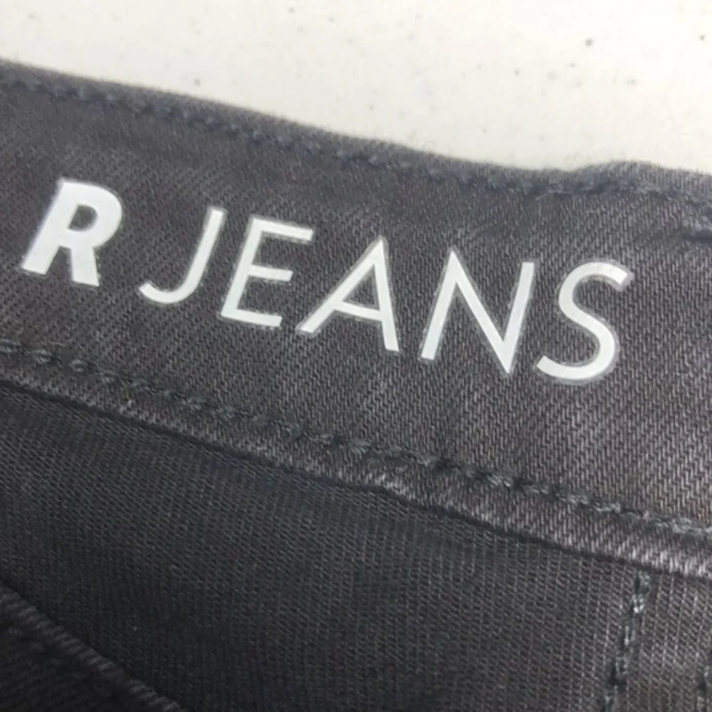 LIKE NEW R JEANS THE SUPER HIGH-RISE CROP BLACK JEANS 18/34x26 ⭐️